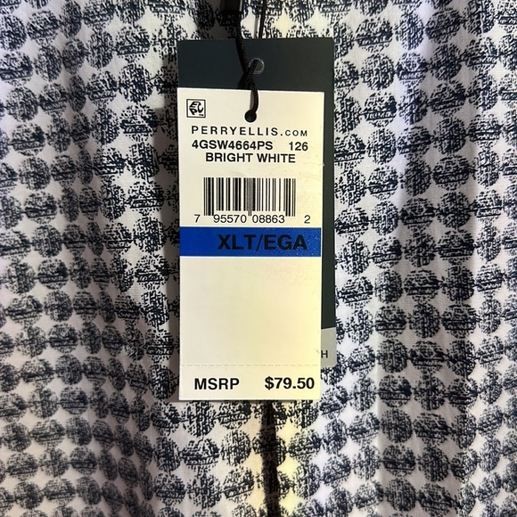 Perry Ellis stretch, button down shirt - Picture 3 of 7